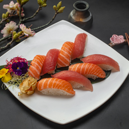 sushi saumon thon